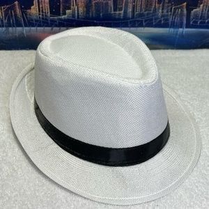 Soft Beach Sun Hat With Felt Gangster Design, Spring, Summer, Autumn